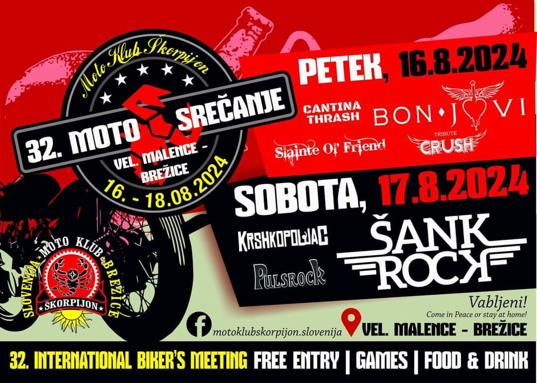 32nd Annual Moto Meeting of the Moto Club Škorpijon