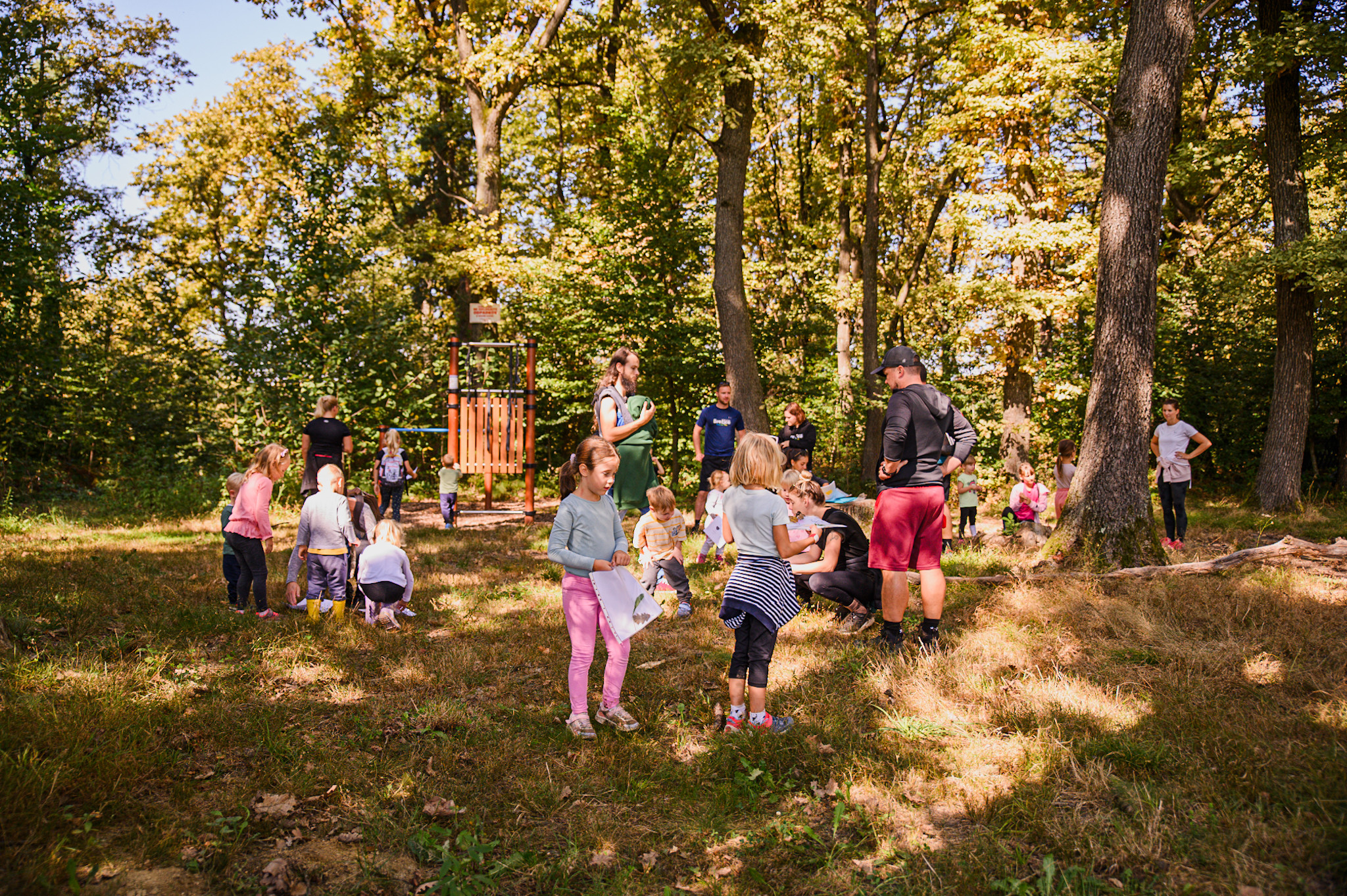 Active Sunday at the Banova Homestead thrilled all generations.