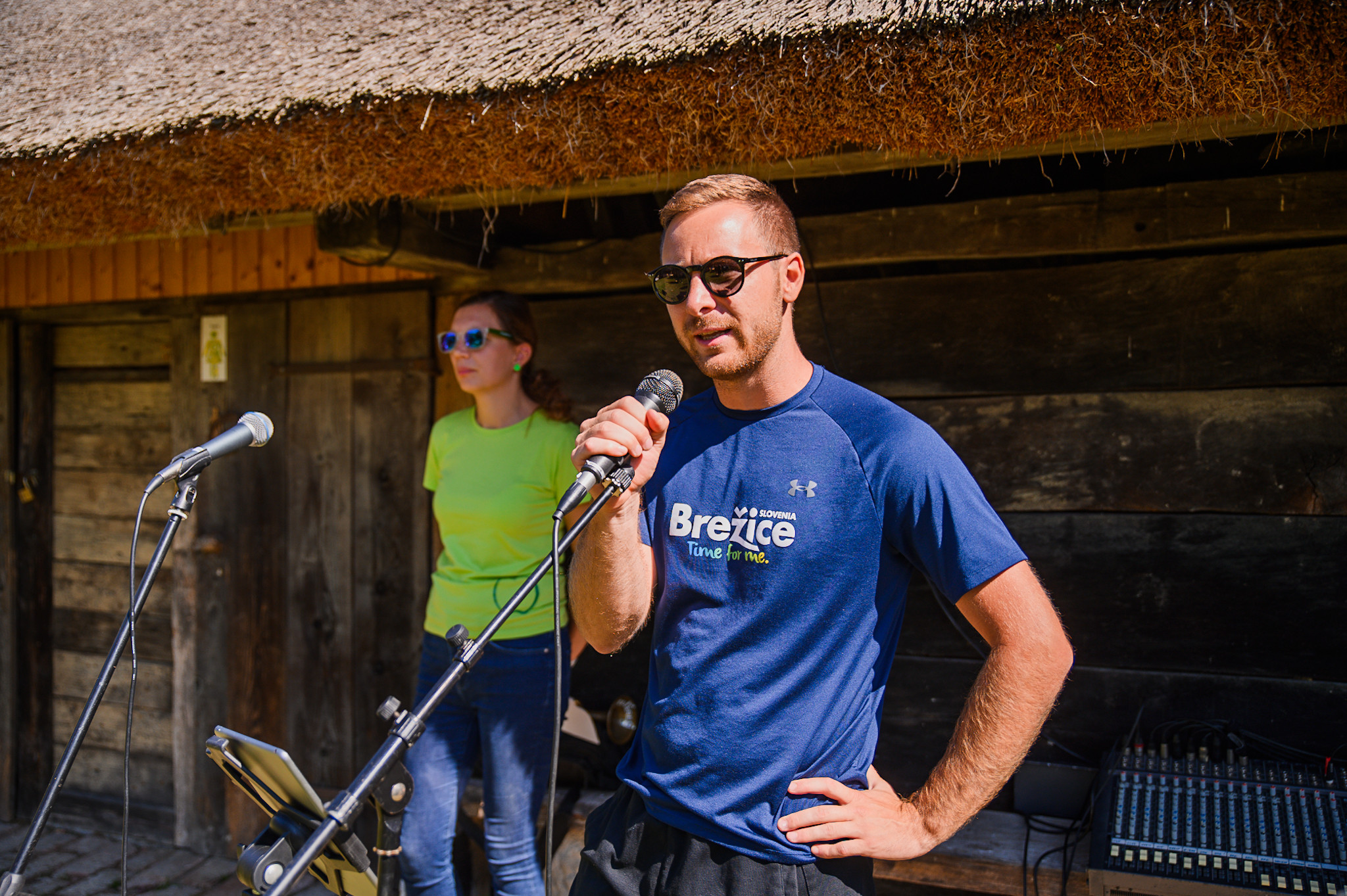 Active Sunday at the Banova Homestead thrilled all generations.