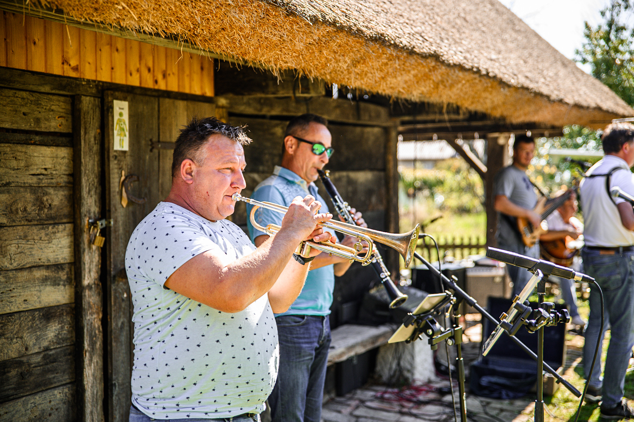 Active Sunday at the Banova Homestead thrilled all generations.