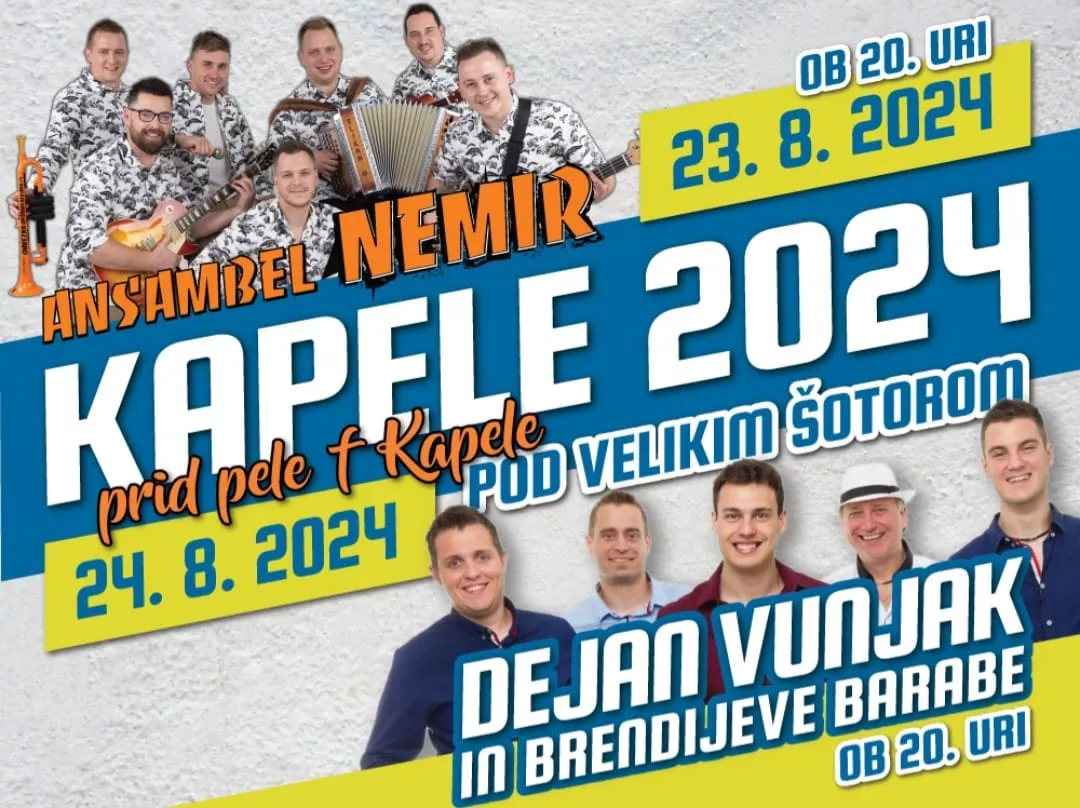 Ansambel Nemir in Dejan Vunjak ter Brendijeve barabe