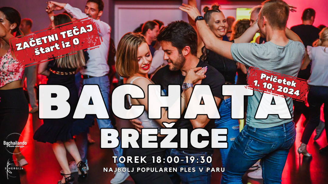 Bachata - začetni tečaj Brežice