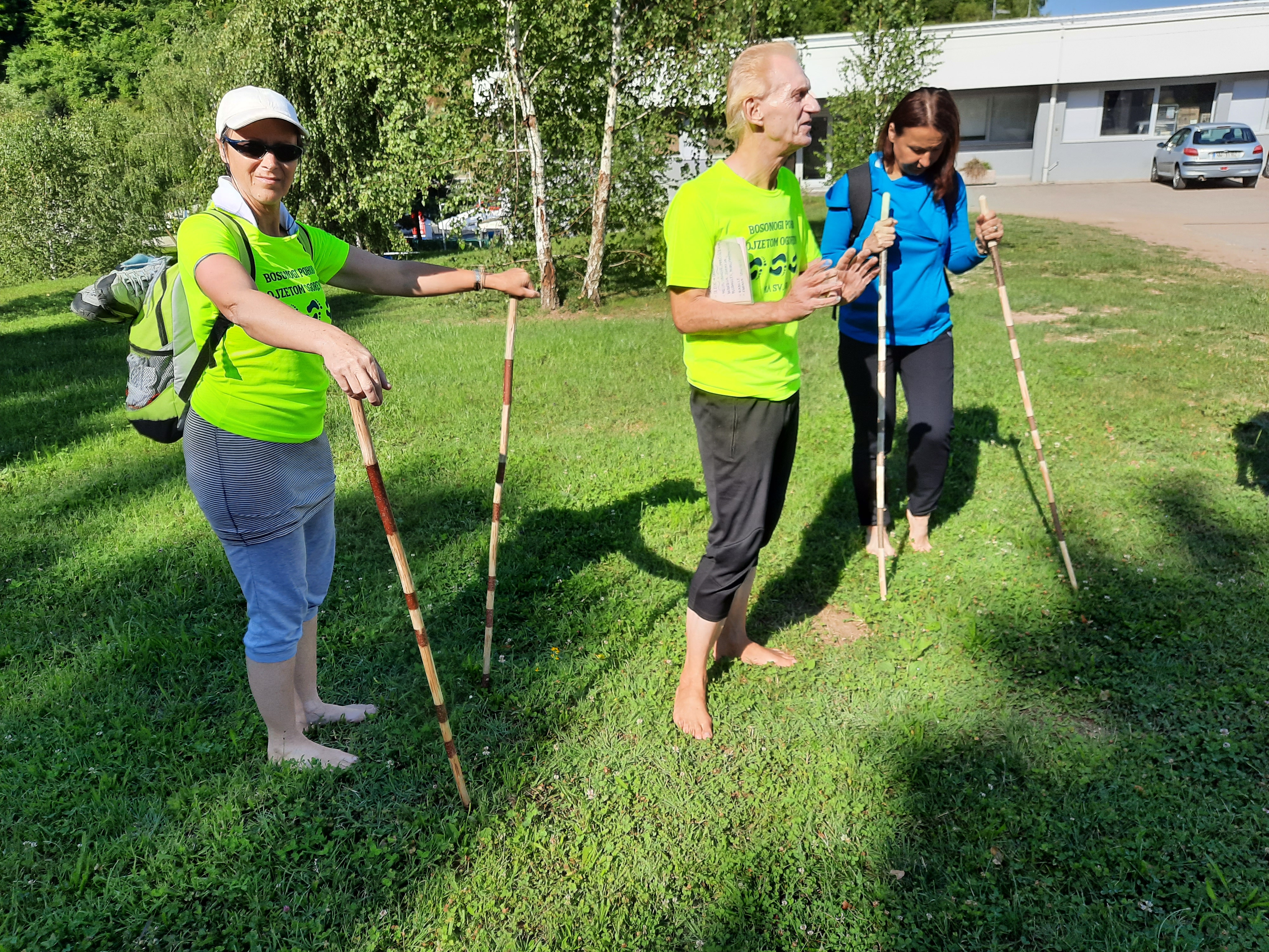 Bosonogi pohod z Lojzetom Ogorevcem