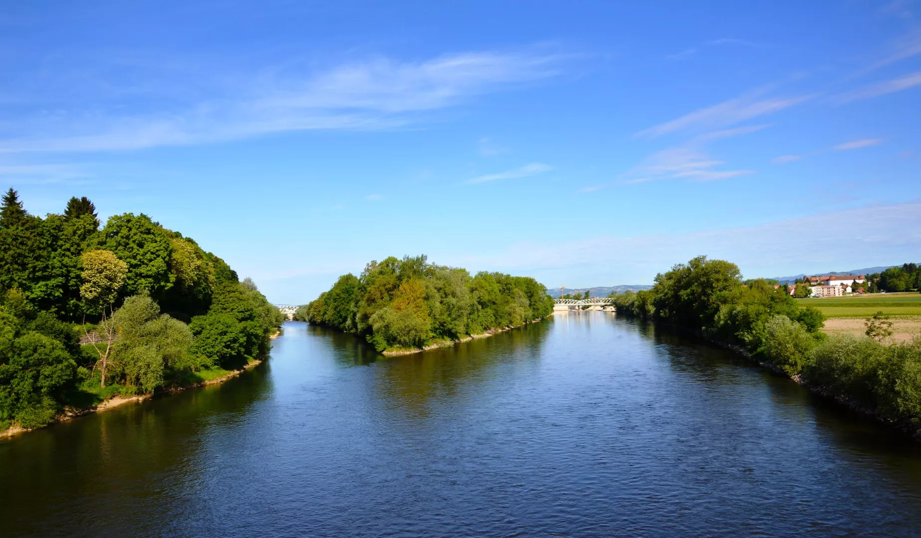 Confluence of the Krka and Sava Rivers