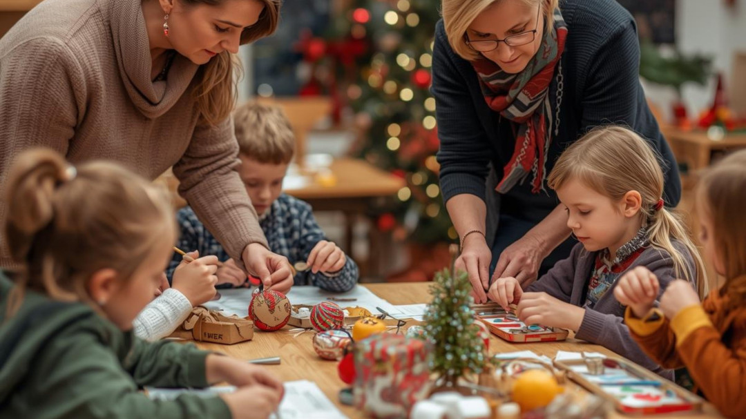 Delavnica izdelovanja prazničnih okraskov