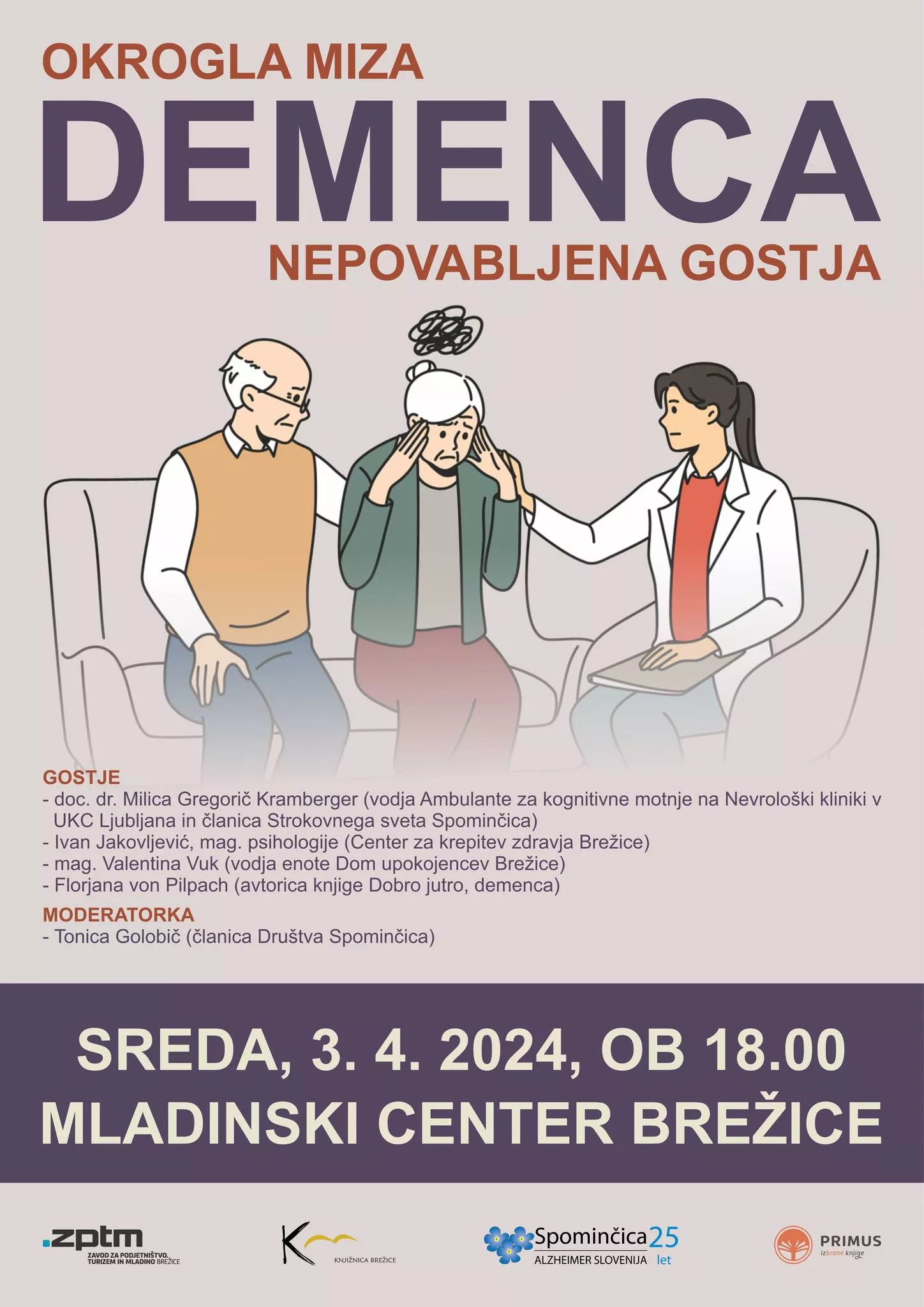 Demenca, nepovabljena gostja