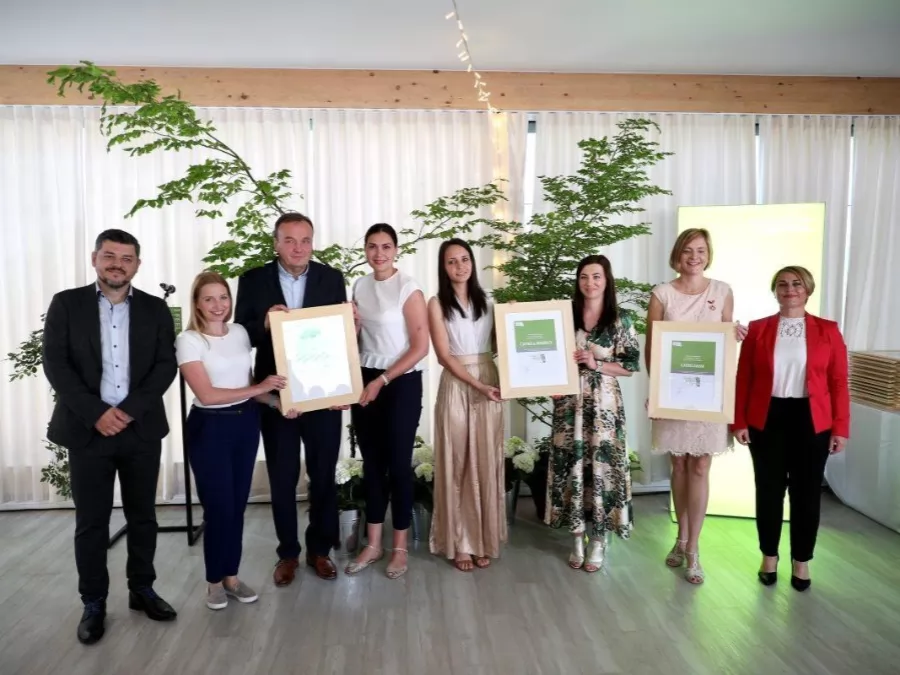 Destinacija Čatež & Brežice, prejemnica znaka Slovenia Green Destination PLATINUM