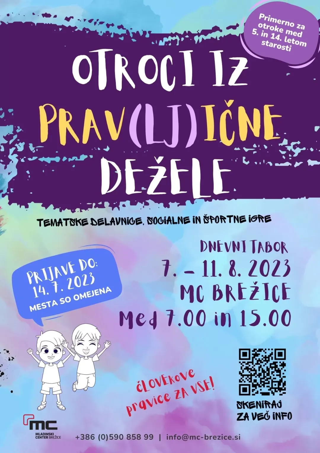 Dnevni tabor: Otroci Iz Prav(lj)ične Dežele