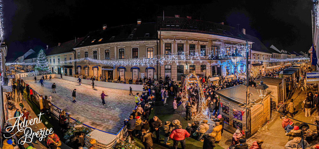 Drsališče v jedru Brežic odprto, praznični december se začenja