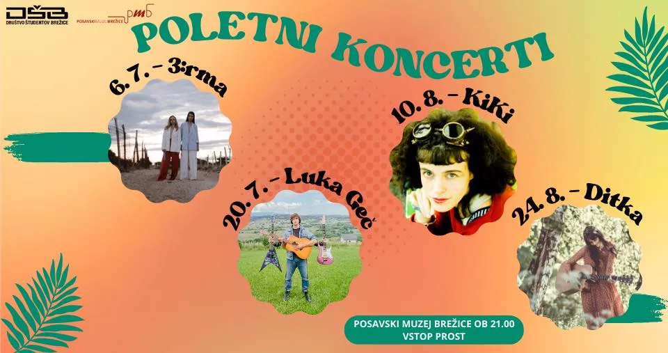 DŠB poletni koncerti 2023: KiKi