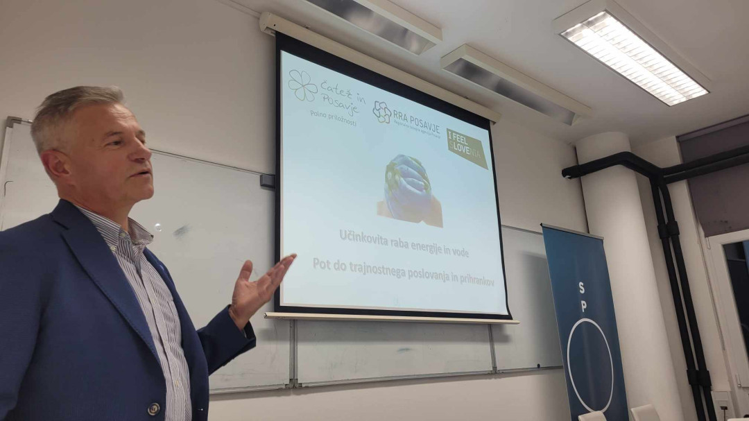 Energetska strokovnjaka združila moči za spodbujanje trajnostnega poslovanja in prihrankov v Brežicah