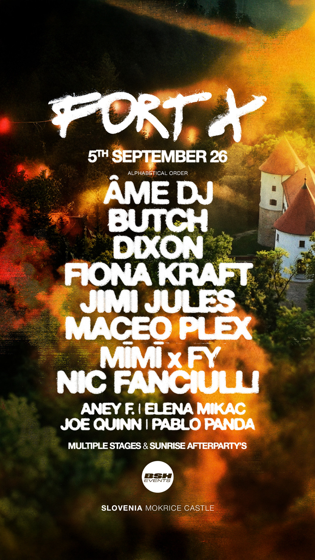 Festival FORT X na Gradu Mokrice