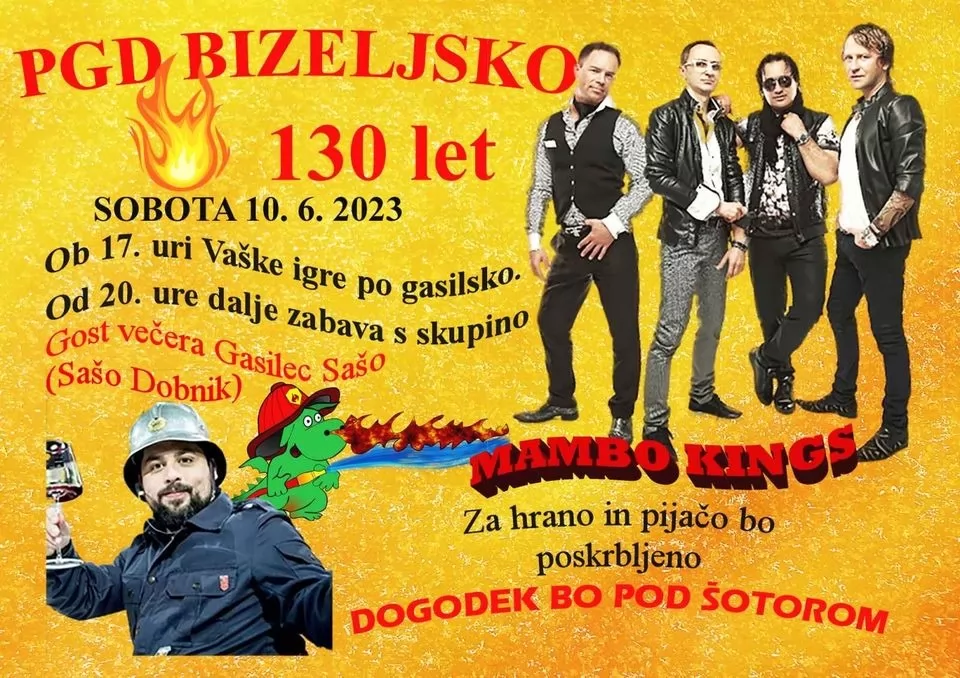 Gasilska veselica PGD Bizeljsko