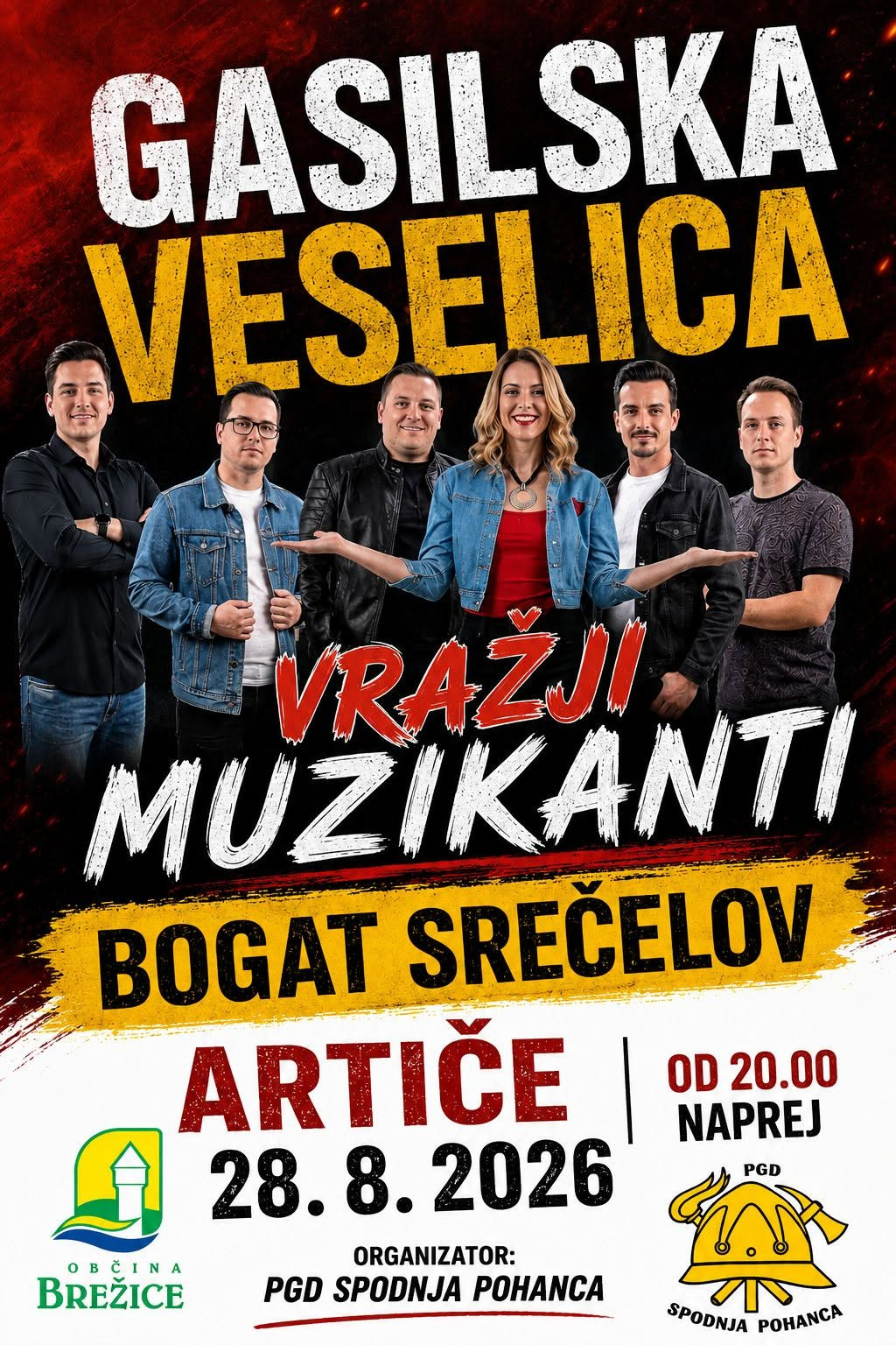 Gasilska veselica Vražji muzikanti