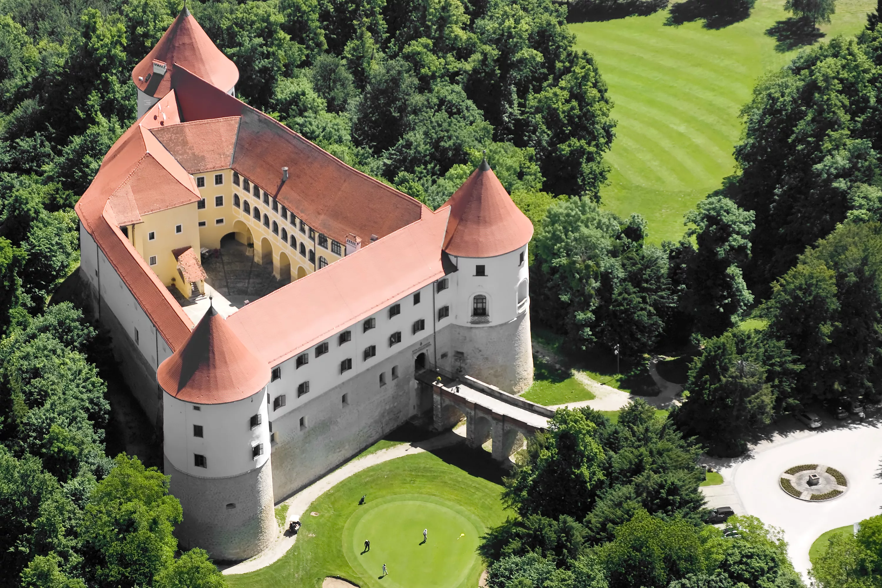 Golf course Castle Mokrice