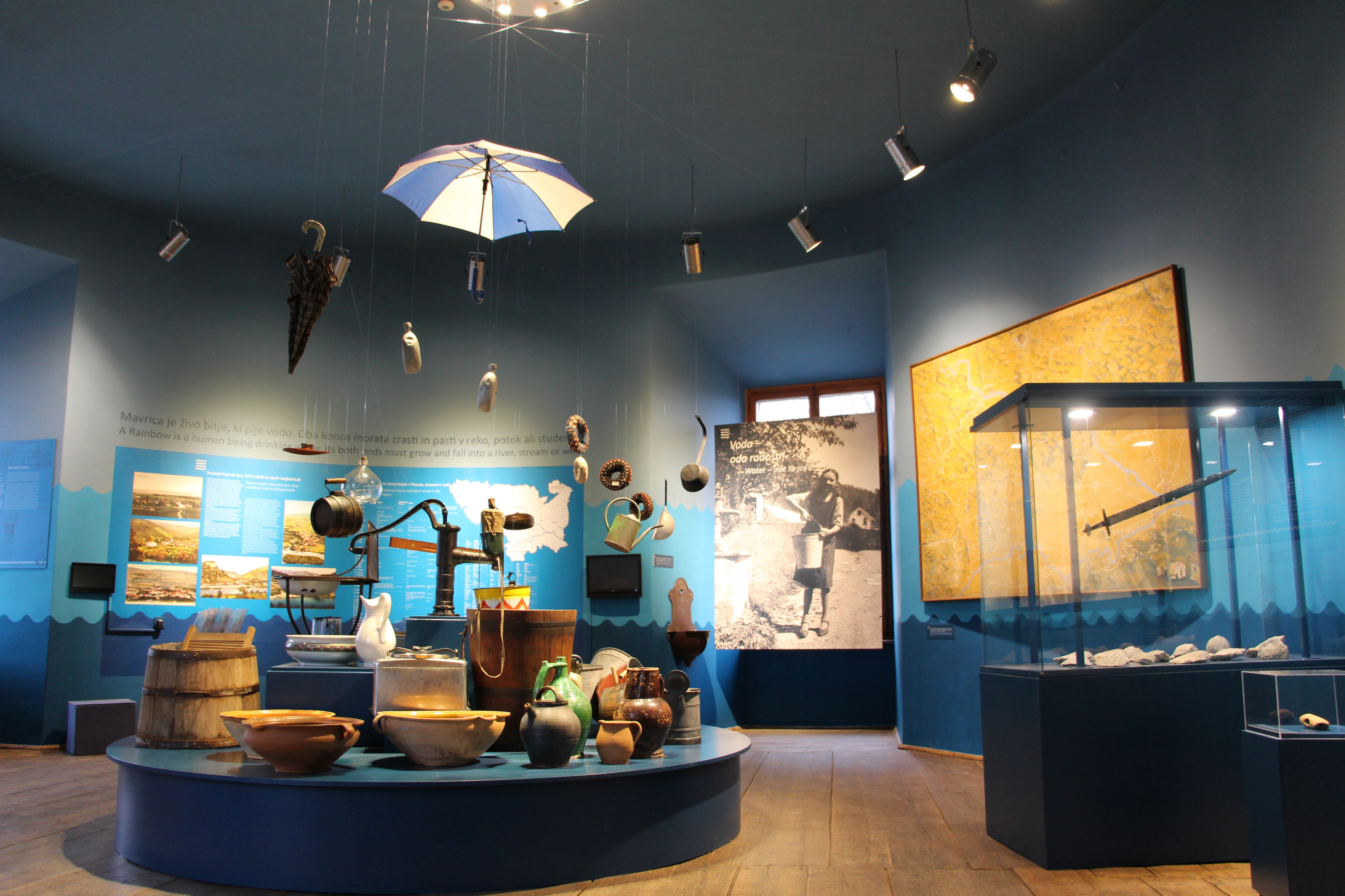 Grad Brežice in Viteška dvorana