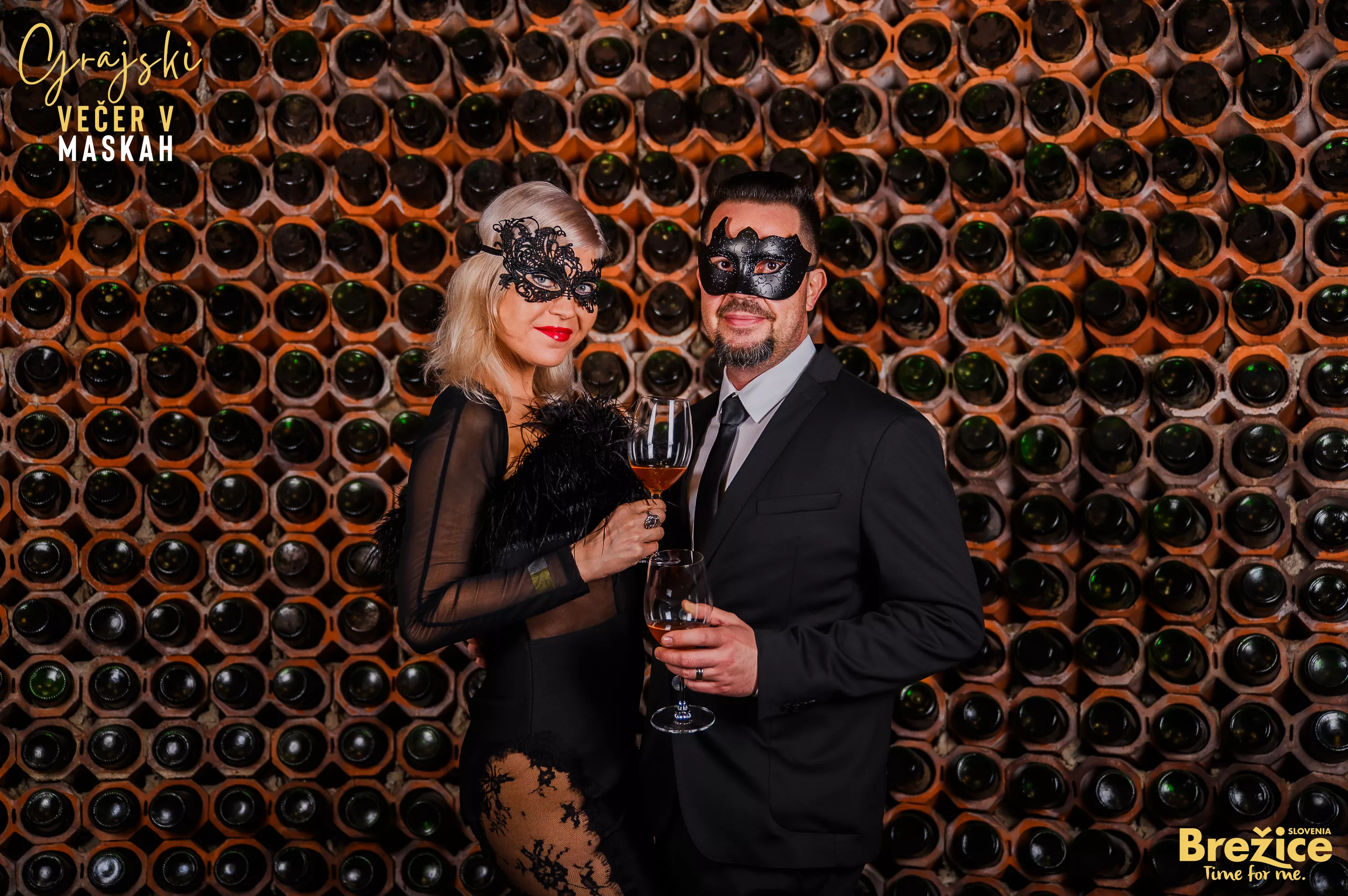 Grajski večer v maskah navdušil obiskovalce