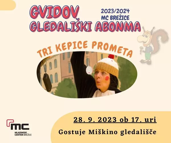 Gvidov gledališki abonma: Tri kepice prometa