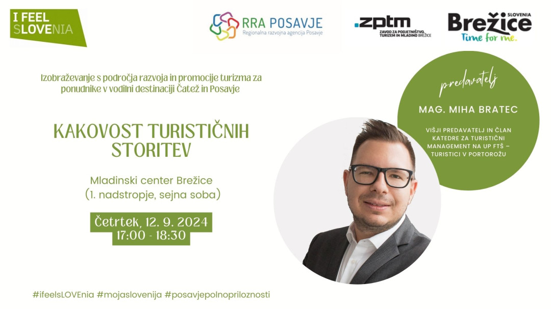 Izobraževanja za Razvoj in Promocijo Turizma v Posavju