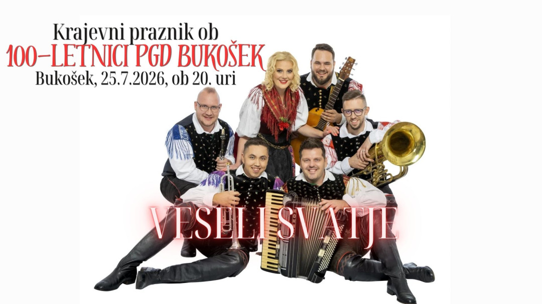 Krajevni praznik in praznovanje 100 let PGD Bukošek