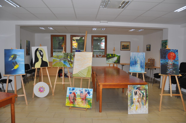 Likovna razstava 1. mednarodne likovne kolonije