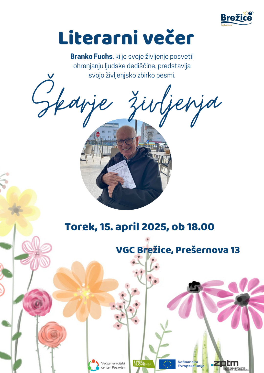 Literarni večer s predstavitvijo pesniške zbirke