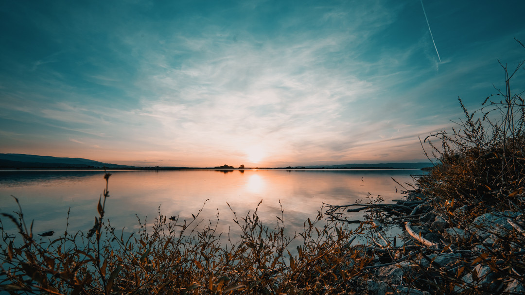 Meditacija ob sončnem zahodu