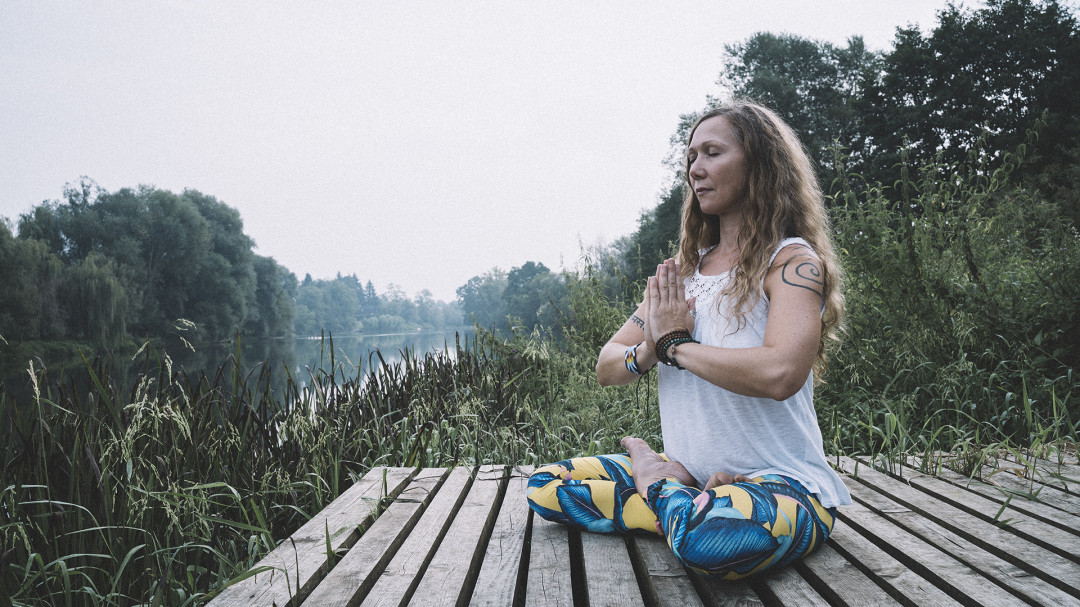 Meditacija ob sončnem zahodu