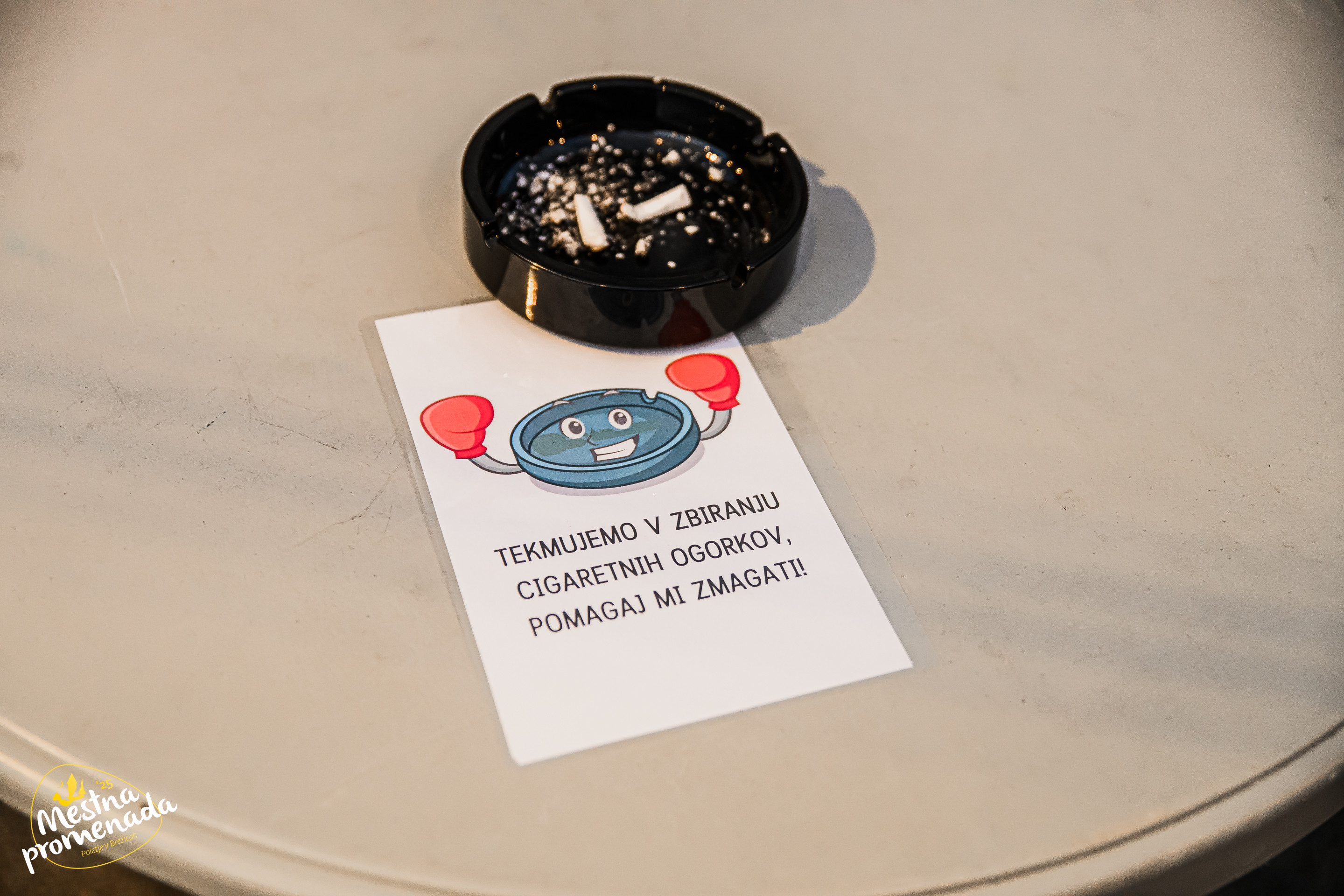 Mestna promenada Brežice 2025 prejemnica naziva Prireditev na poti zero waste z eno zvezdico