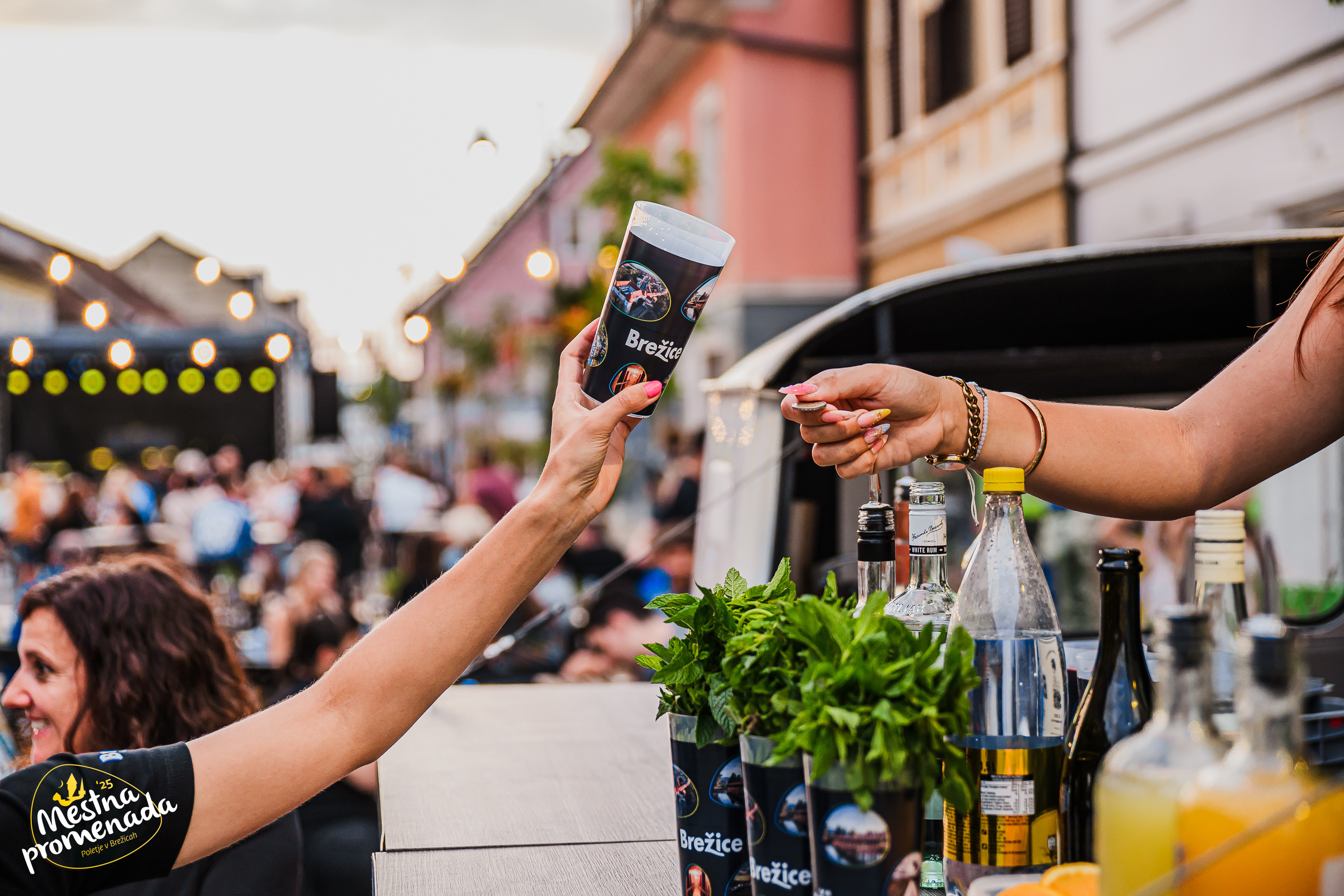 Mestna promenada Brežice 2025 prejemnica naziva Prireditev na poti zero waste z eno zvezdico