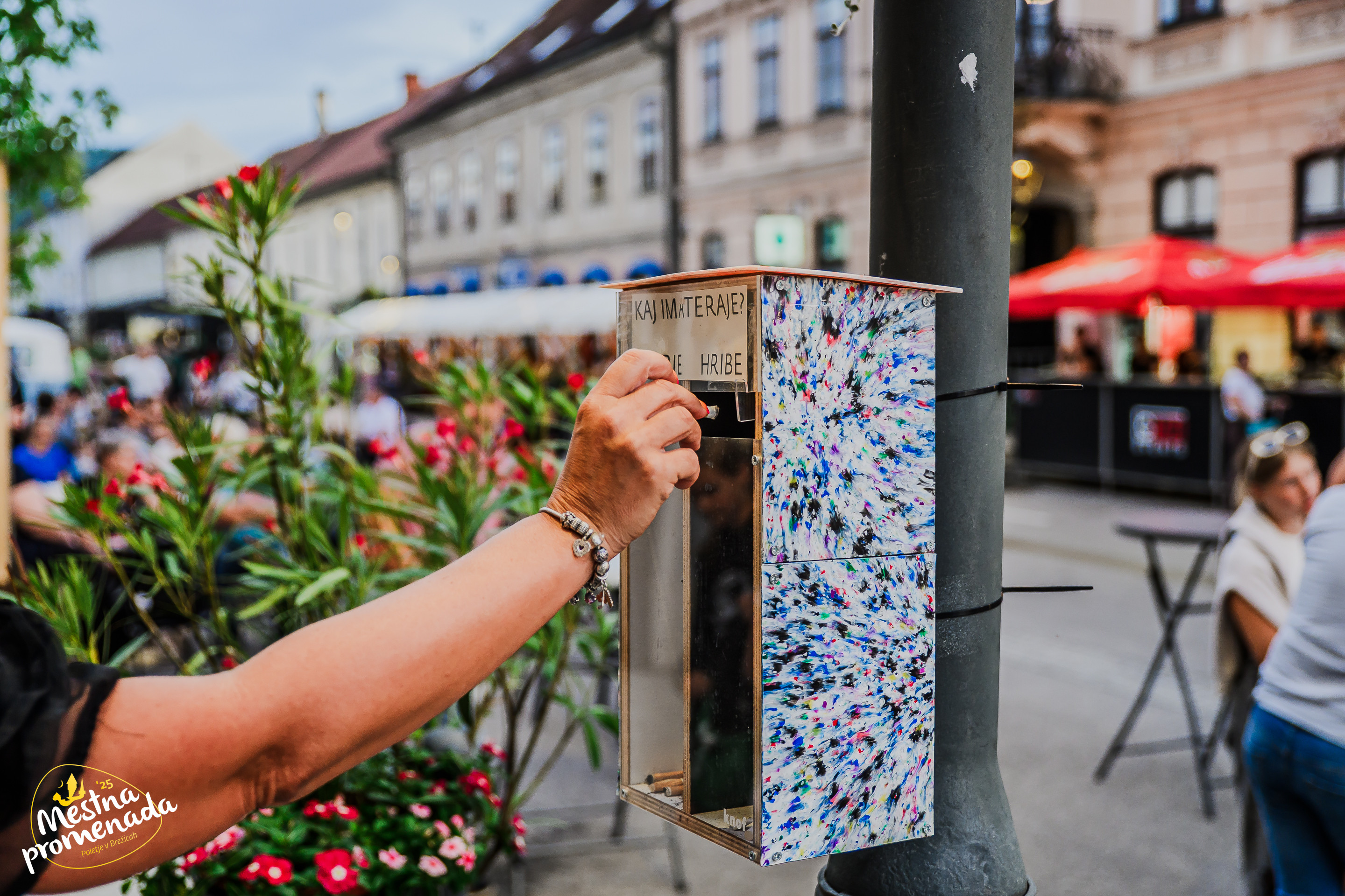 Mestna promenada Brežice 2025 prejemnica naziva Prireditev na poti zero waste z eno zvezdico