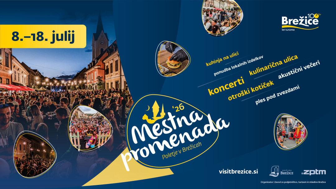 Mestna promenada Brežice ’26