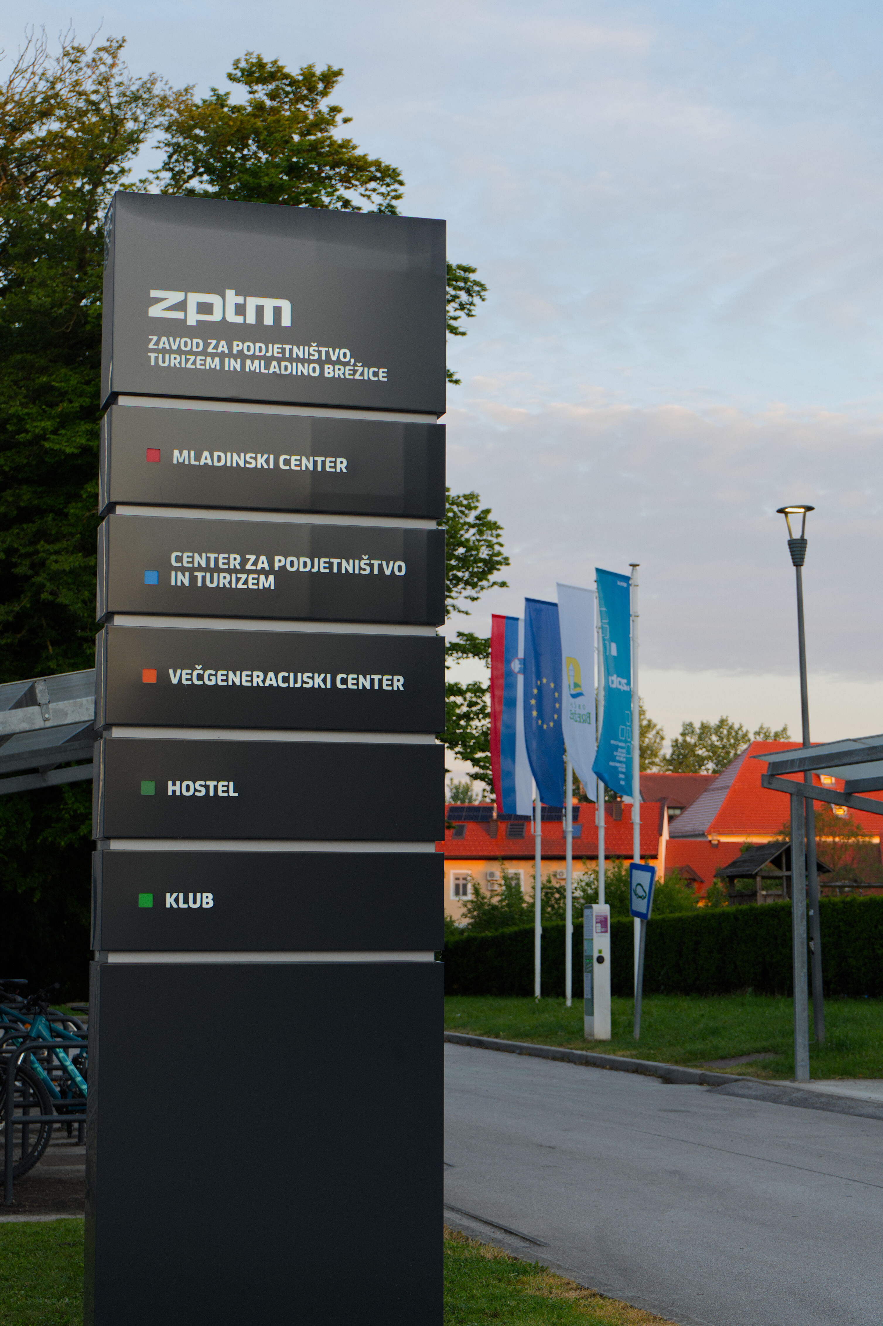 Mestni park in MC Brežice