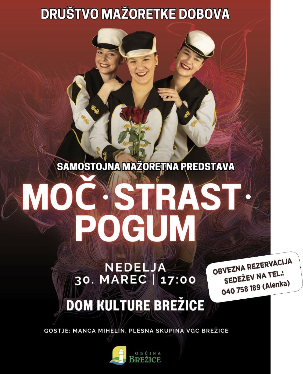 MOČ · STRAST · POGUM
