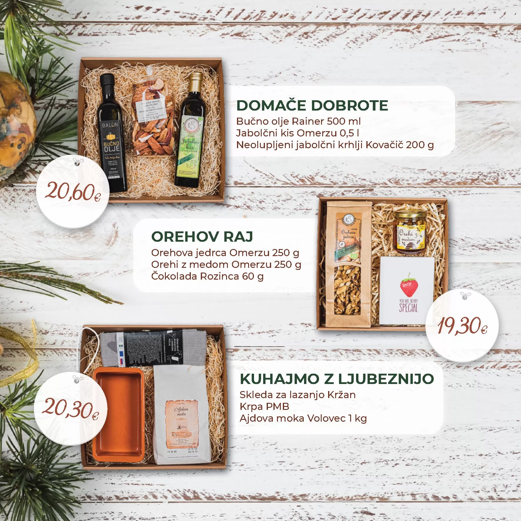 Naj bodo letošnja darila lokalno obarvana!