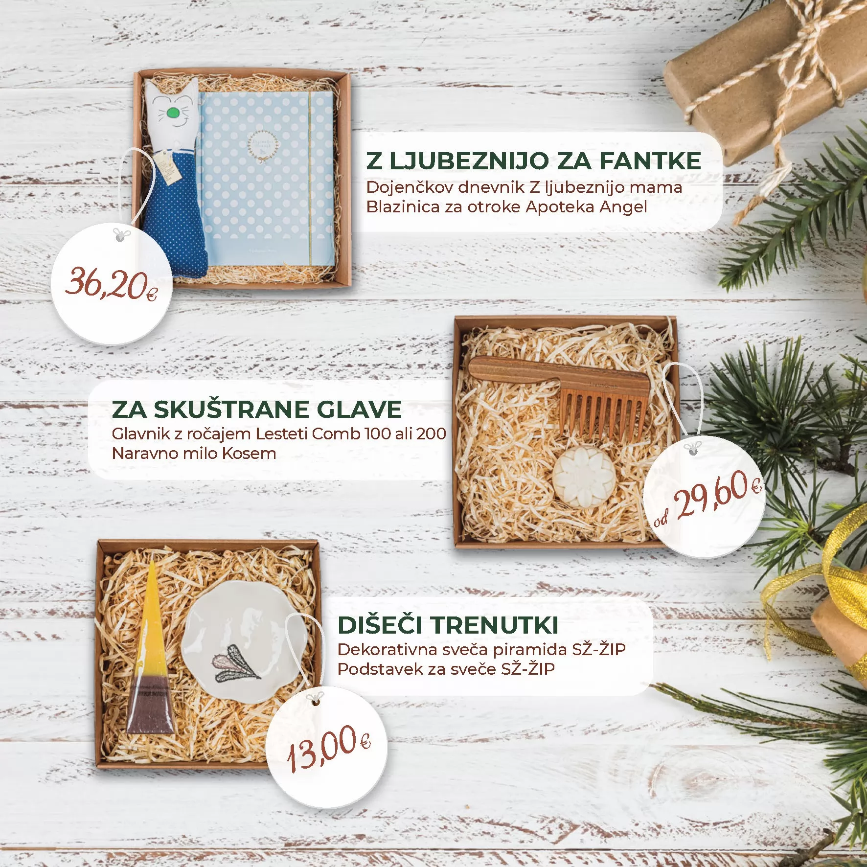 Naj bodo letošnja darila lokalno obarvana!