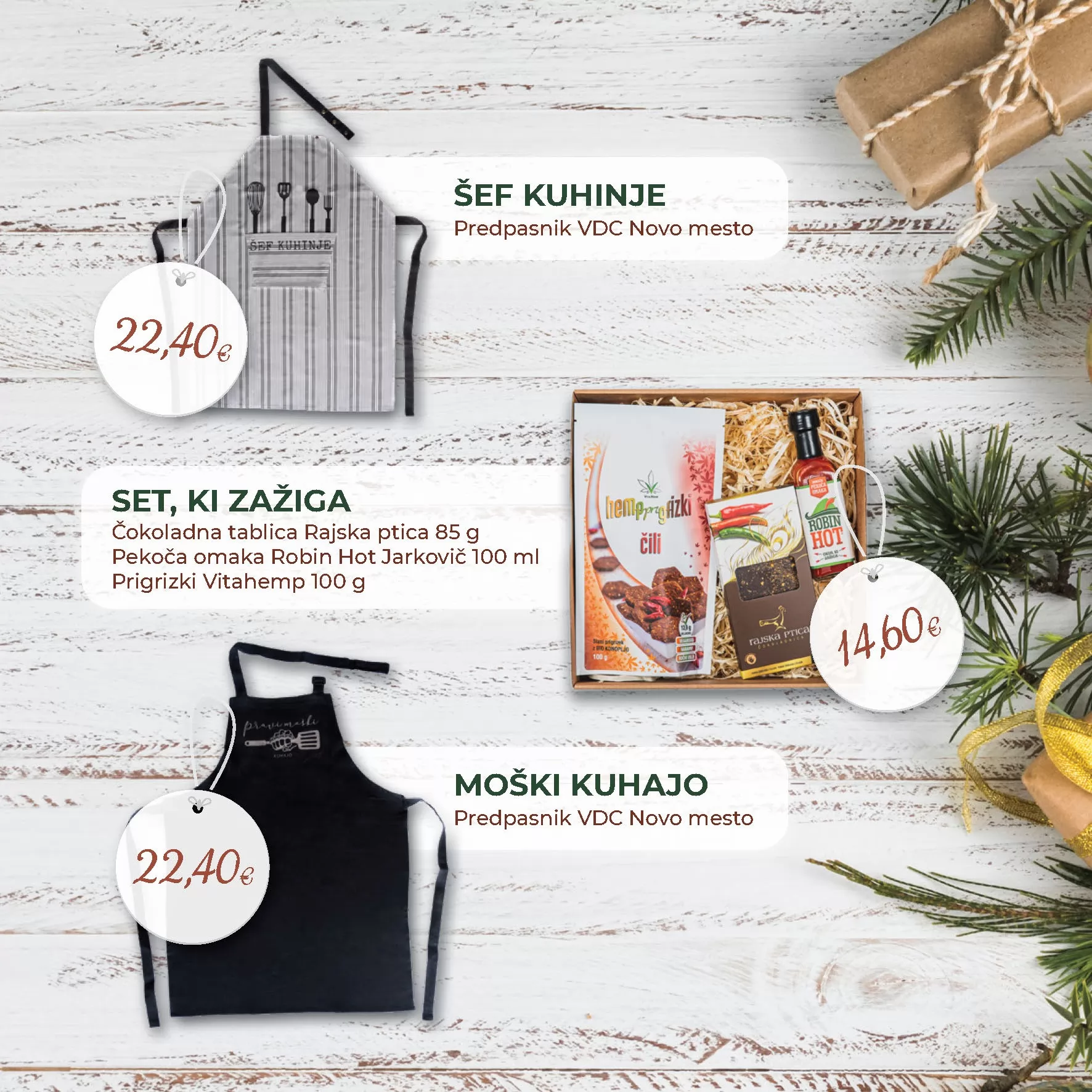 Naj bodo letošnja darila lokalno obarvana!