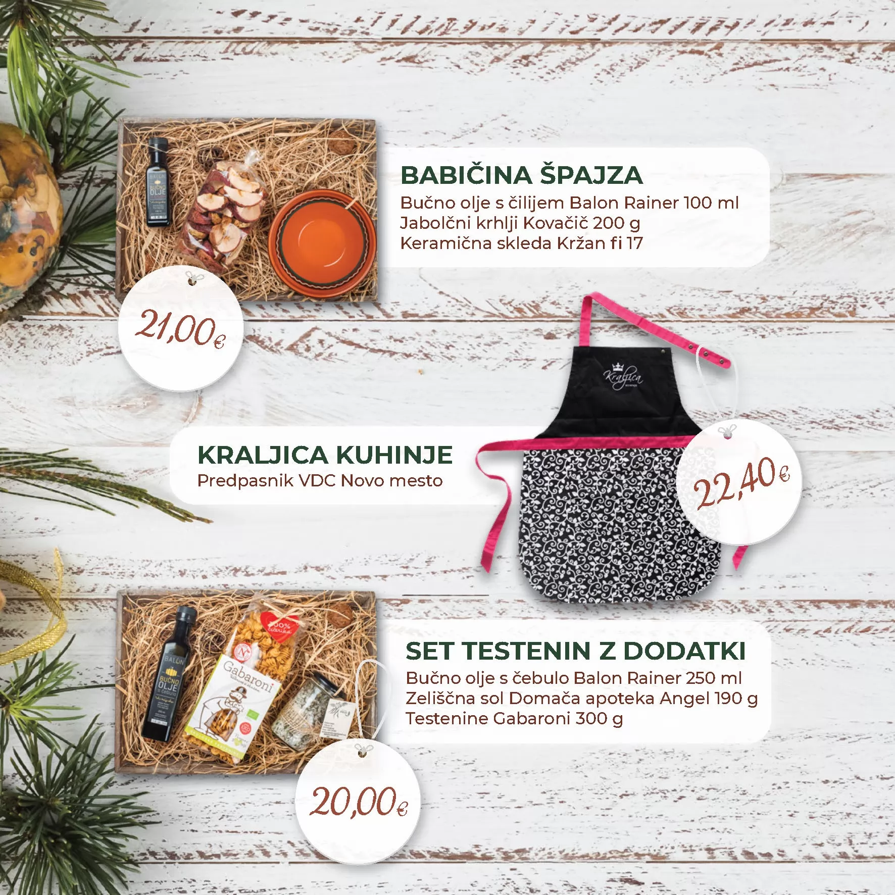 Naj bodo letošnja darila lokalno obarvana!