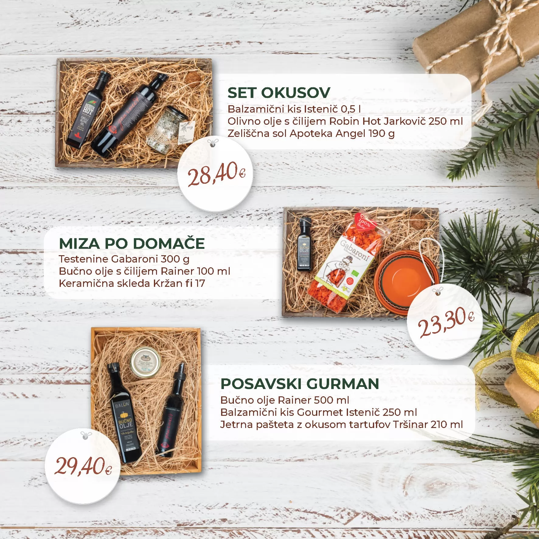 Naj bodo letošnja darila lokalno obarvana!