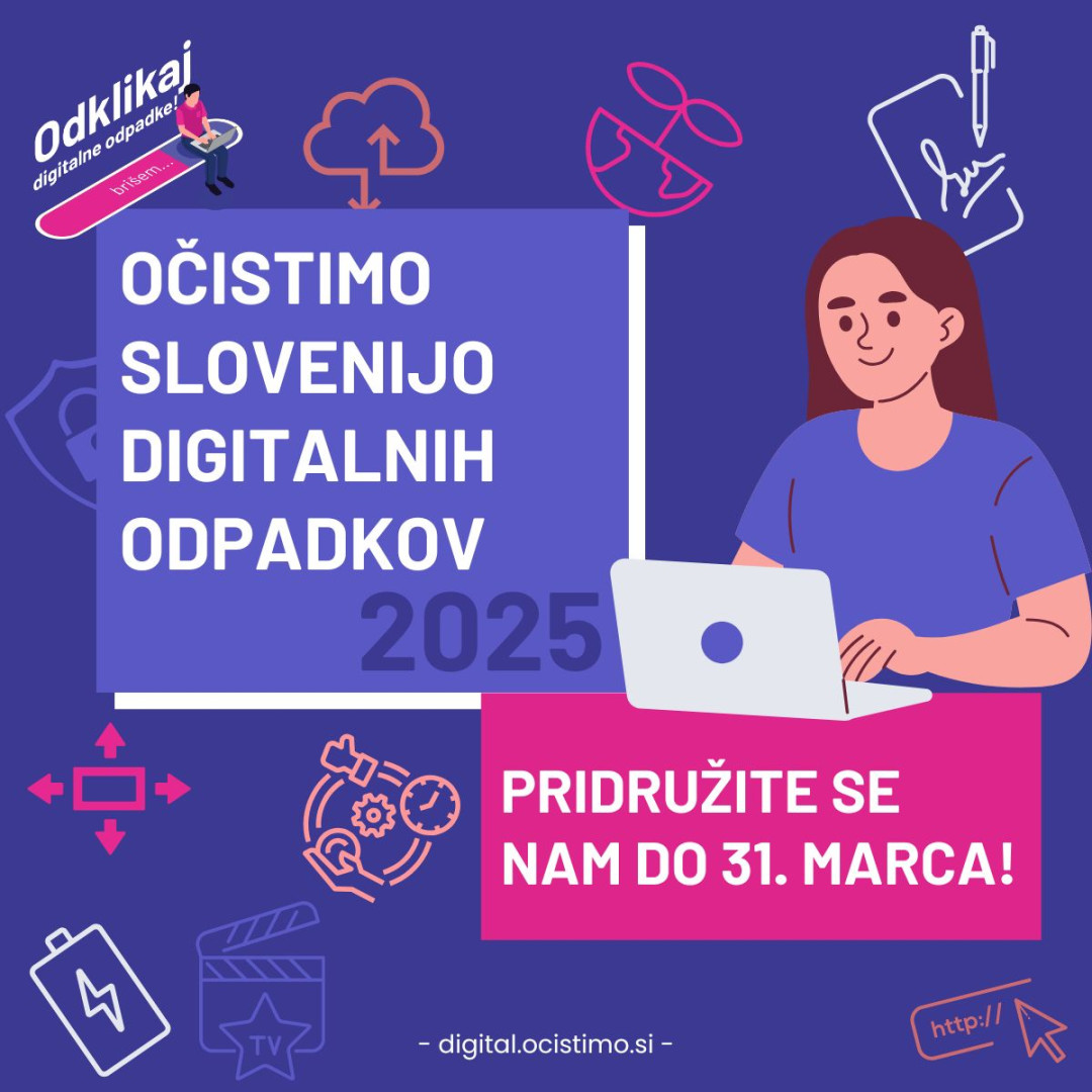 Očistimo se digitalnih odpadkov