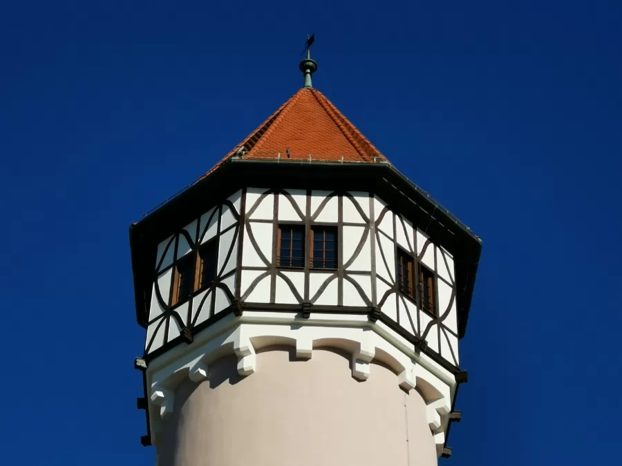 Ogled Vodovodnega stolpa Brežice z »Josipino Hočevar«