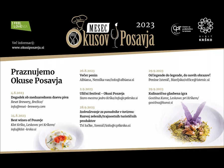 Okusi Posavja: Od legende do legende, do novih obrazov!