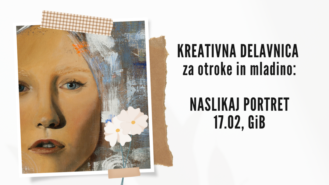 Otroška delavnica: Slikanje avtoportreta