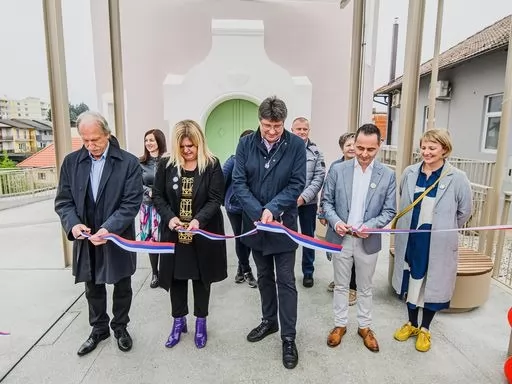 Otvoritev vodovodnega stolpa