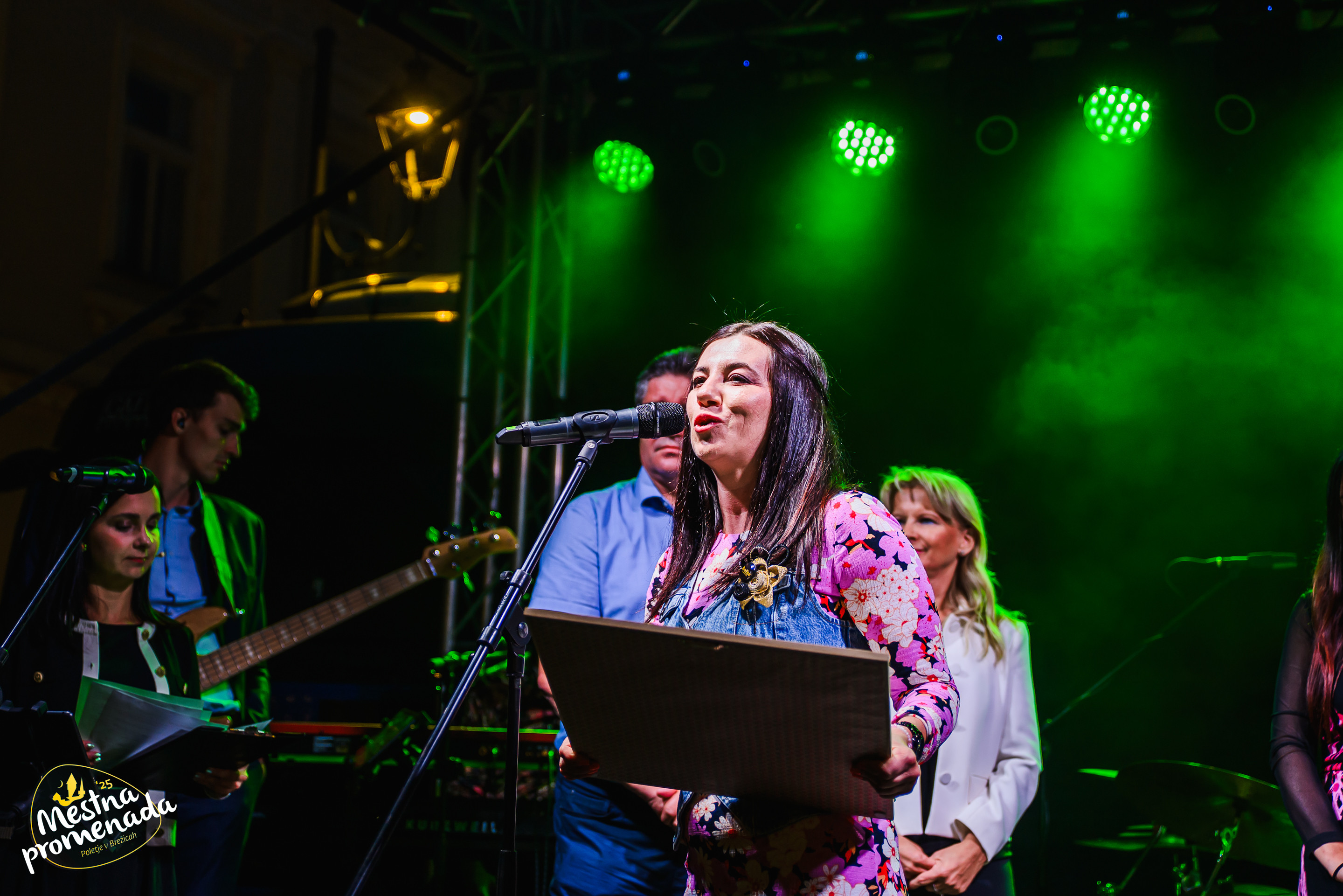 Otvoritveni večer Mestne promenade Brežice 2025 zaznamovalo prestižno priznanje Slovenia Green Destination Platinum