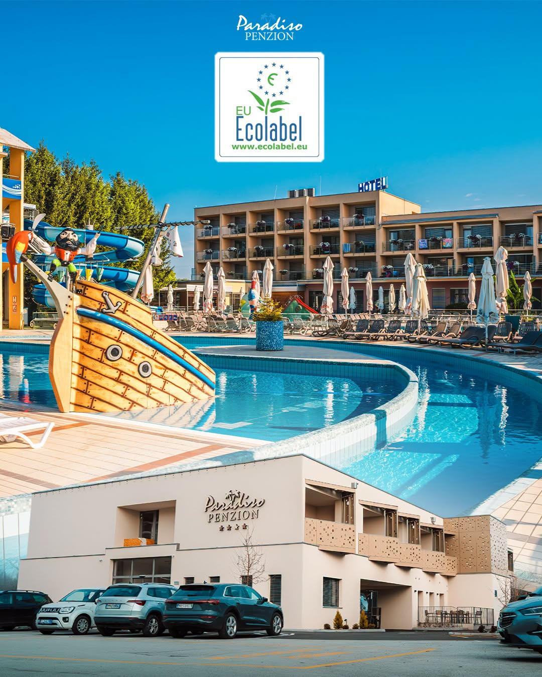 Paradiso Penzion prejel znak EU Ecolabel