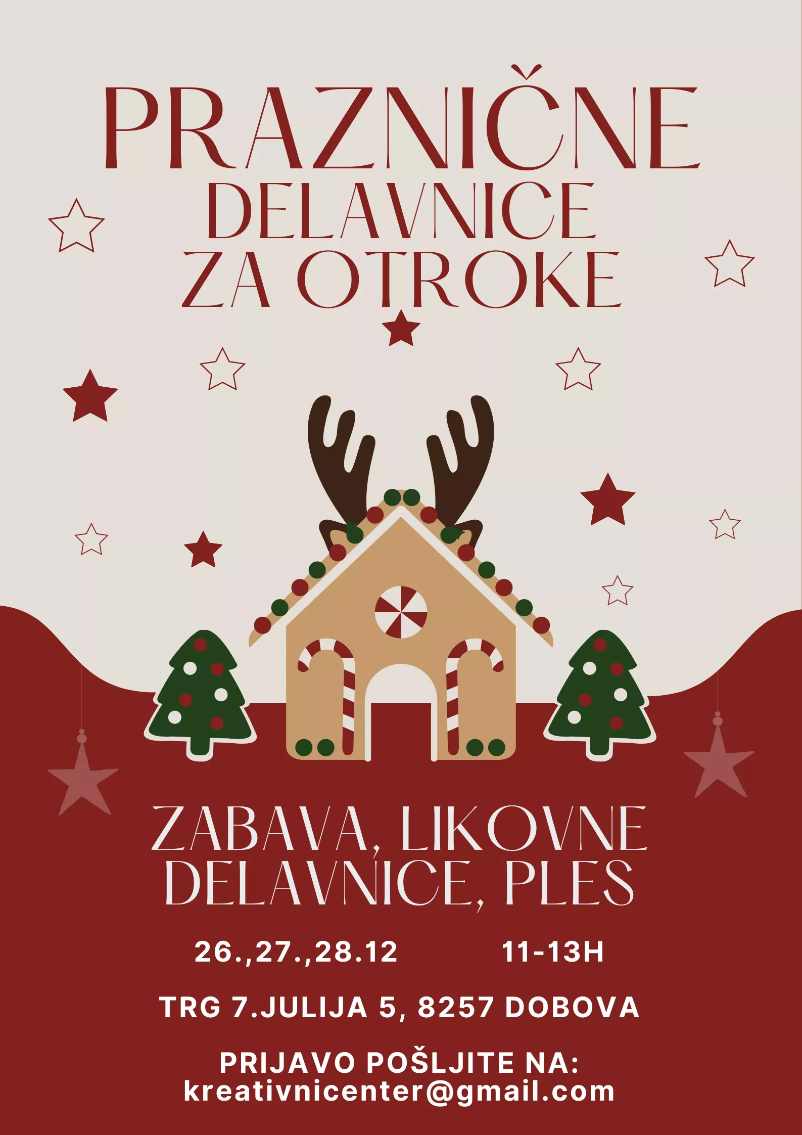 Praznične delavnice za otroke