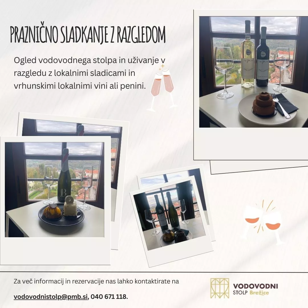Praznično sladkanje z razgledom