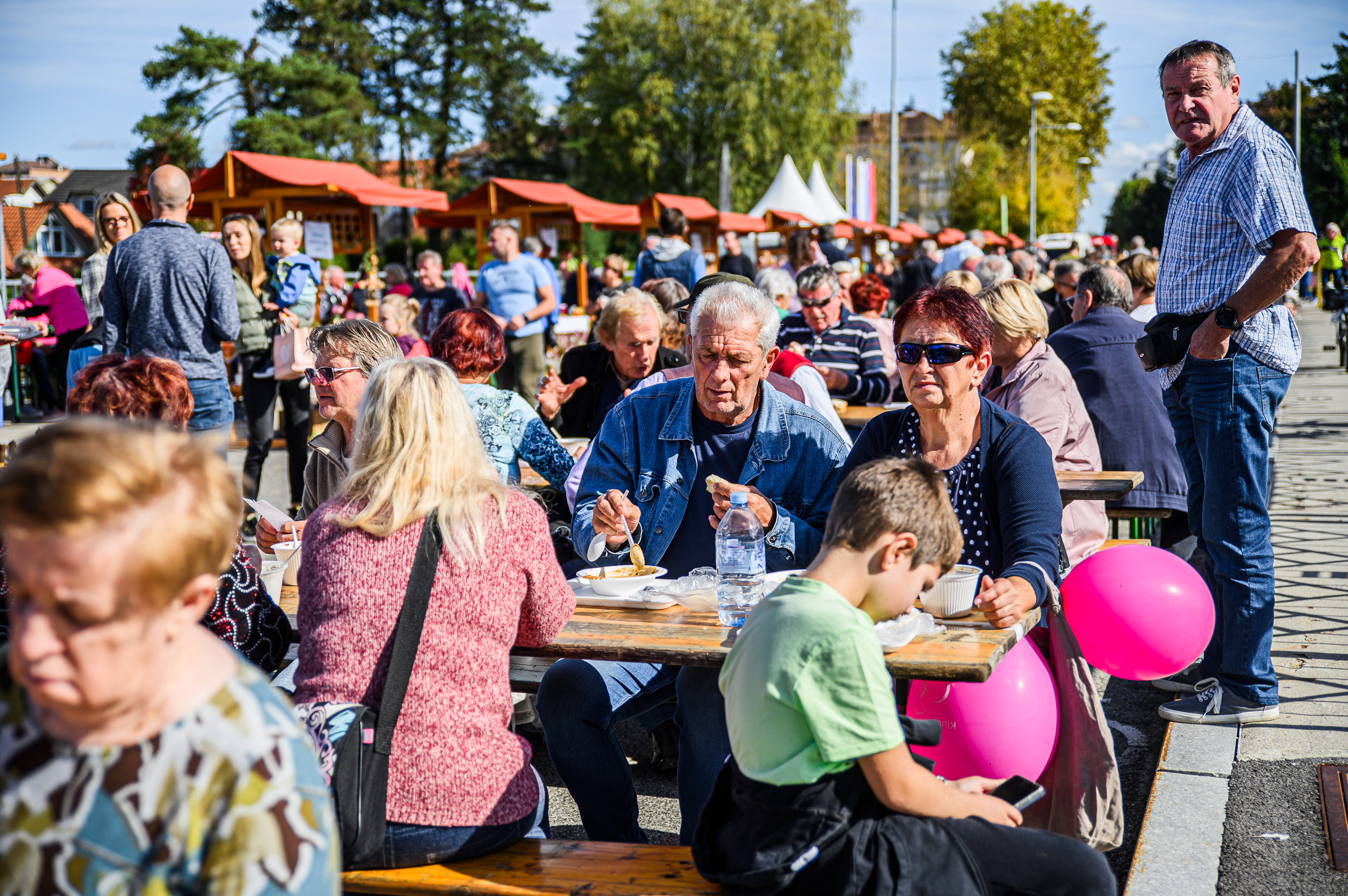 Predstavitev turističnih društev in kuhanje Županovega golaža