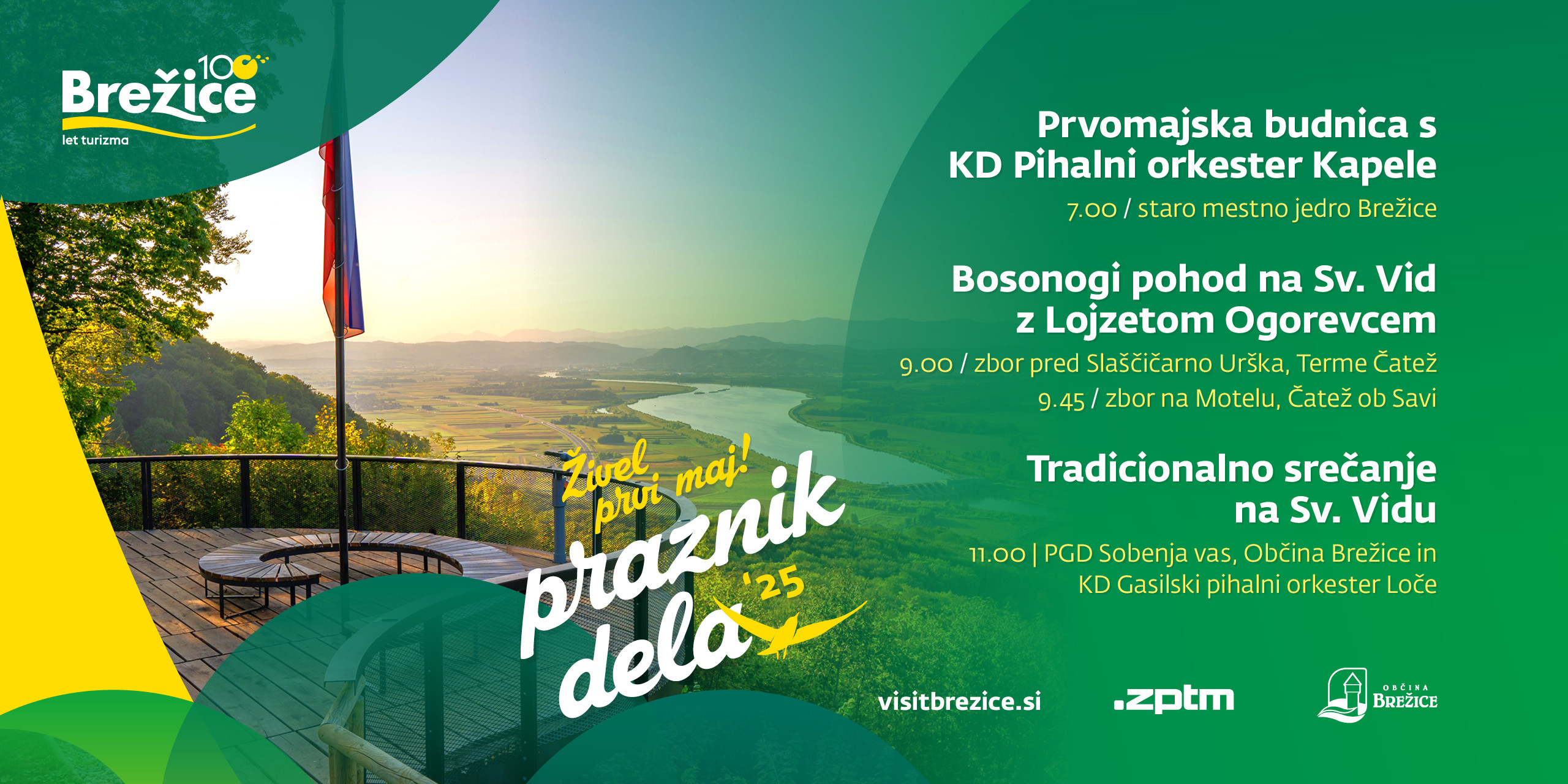 Prvomajska doživetja v Brežicah